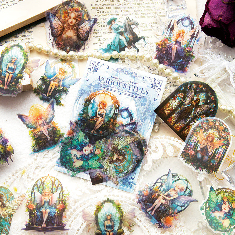 30 Pcs Fariy Tale PET Stickers DYJL