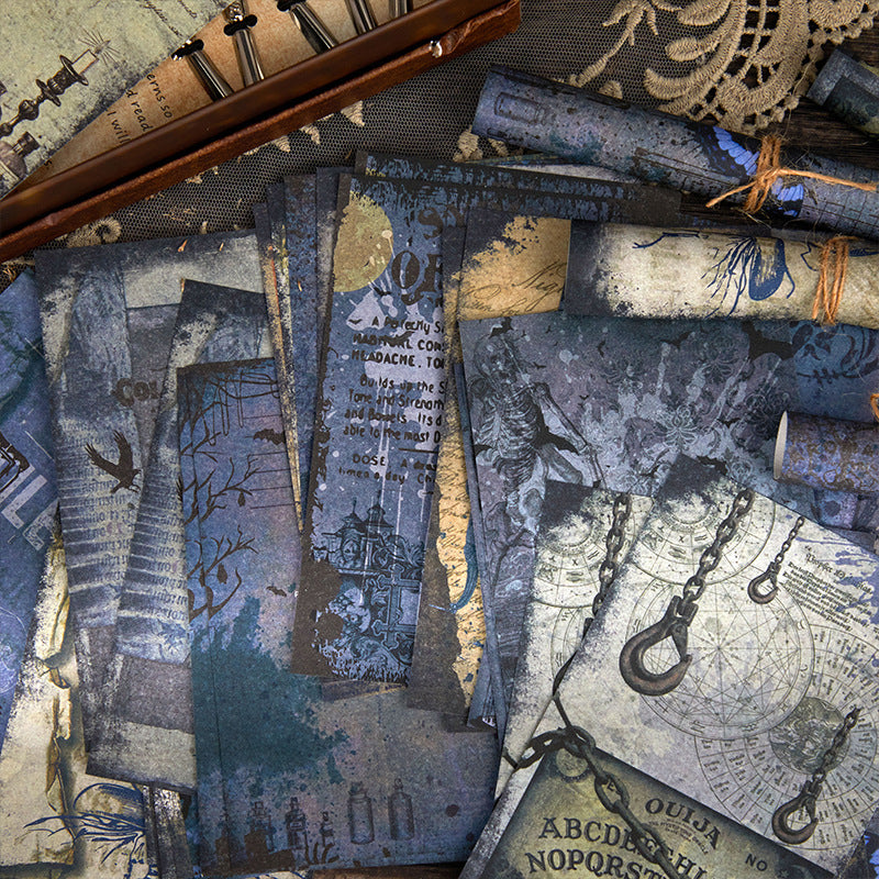 30Pcs Vintage Scrapbook Paper GBAY