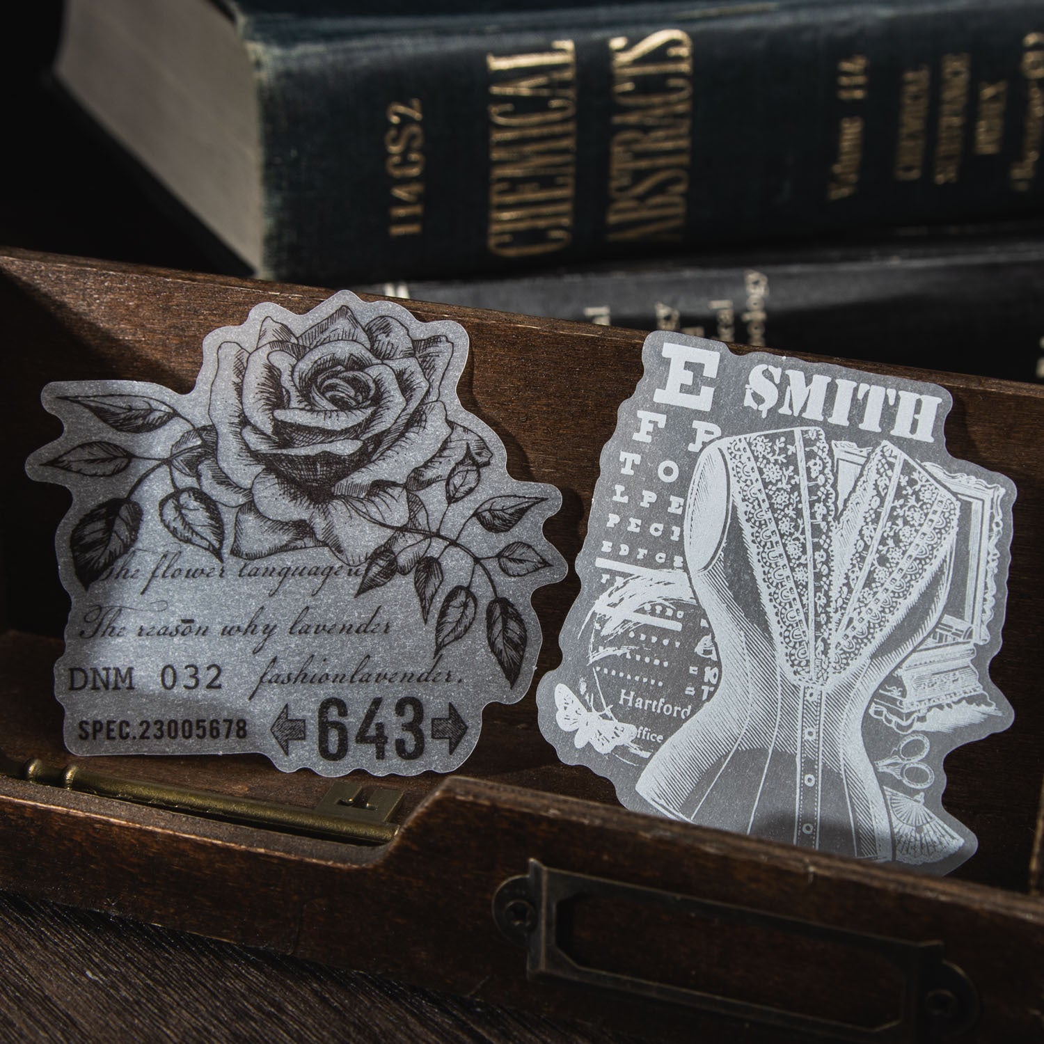 20pcs Vintage Gadget Stickers JWSP