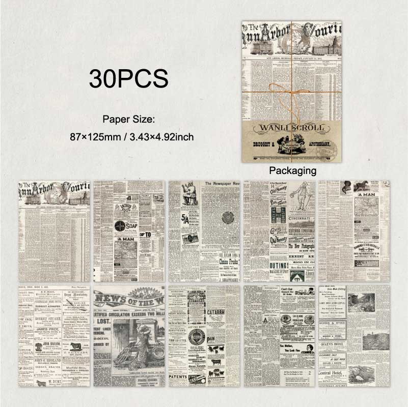 Manso Scrapbook Paper
