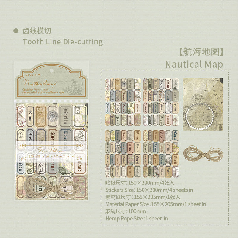 5 sheets Craft Stickers FHGZ