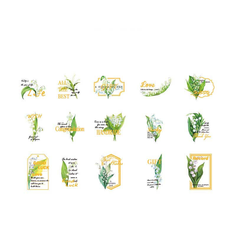 Lohua PET Stikers