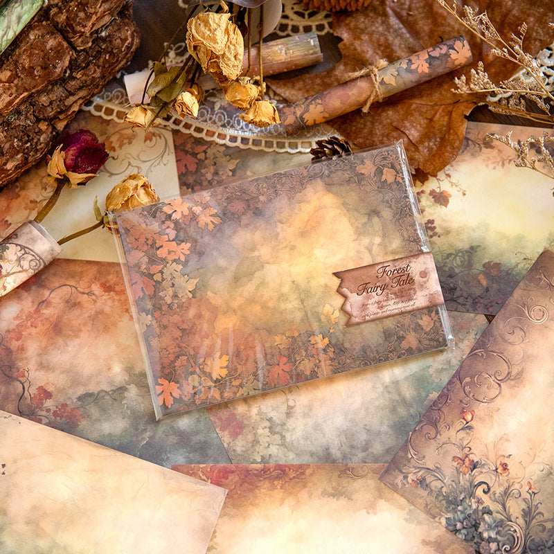 32pcs Vintage Scrapbook Paper SLTH