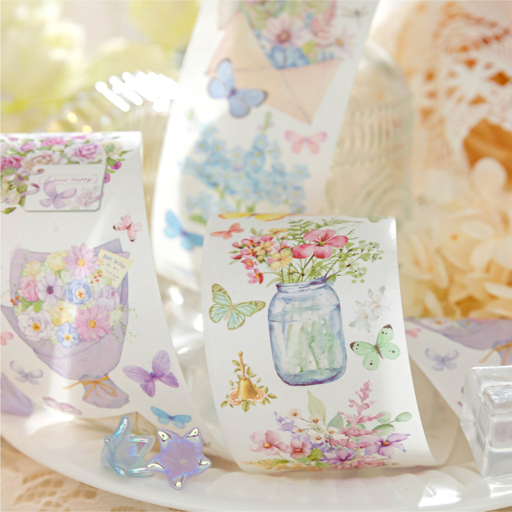 1 Roll Flowers Shop Washi Tape XDHD