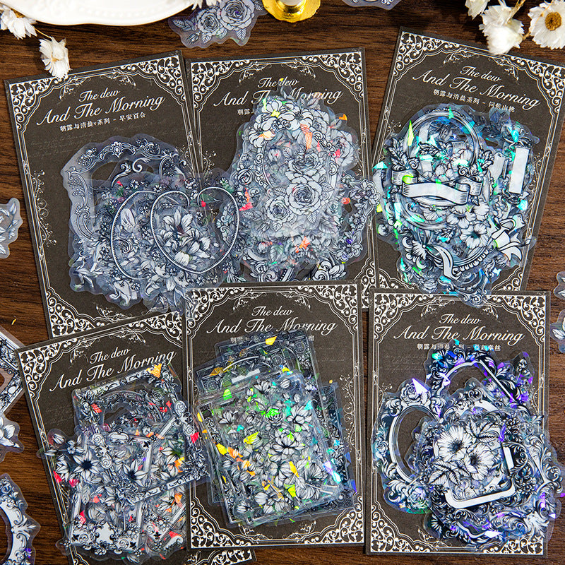 20pcs PET Scrapbook Stickers QCZL