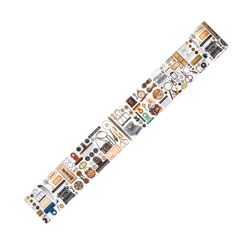 1 Roll Vintage Washi Tape FGBWG