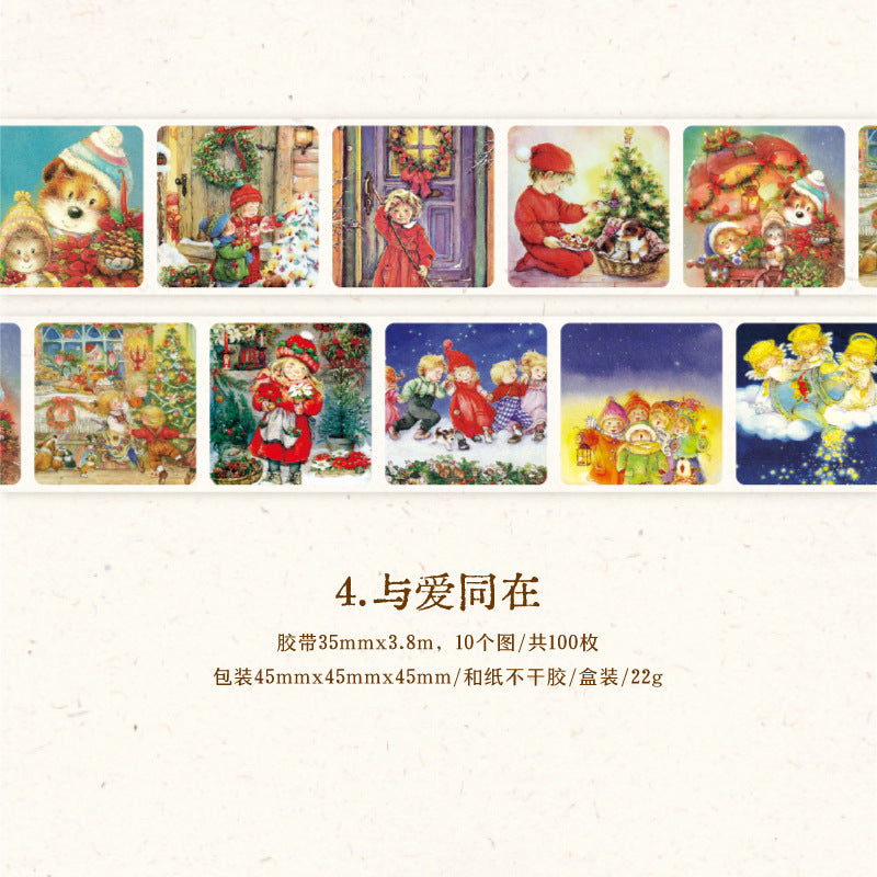 1 Roll Christmas Washi Tape ZFSG