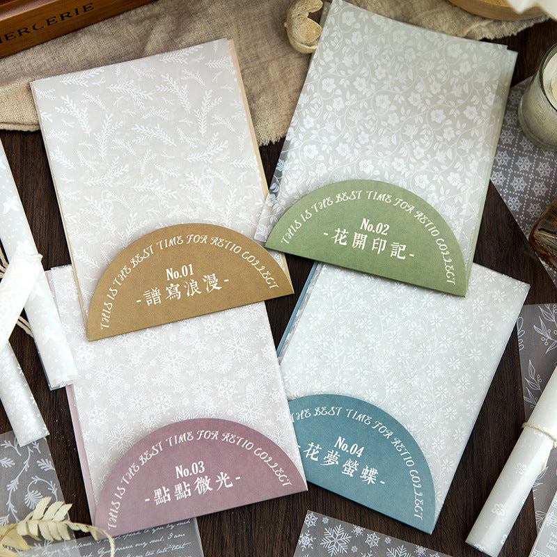 8pcs Scrapbook Paper QQSG