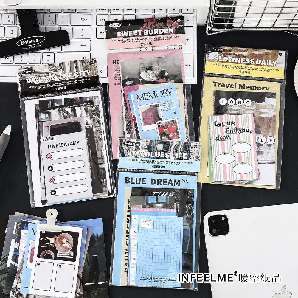 30pcs Scrapbook Paper SHSP