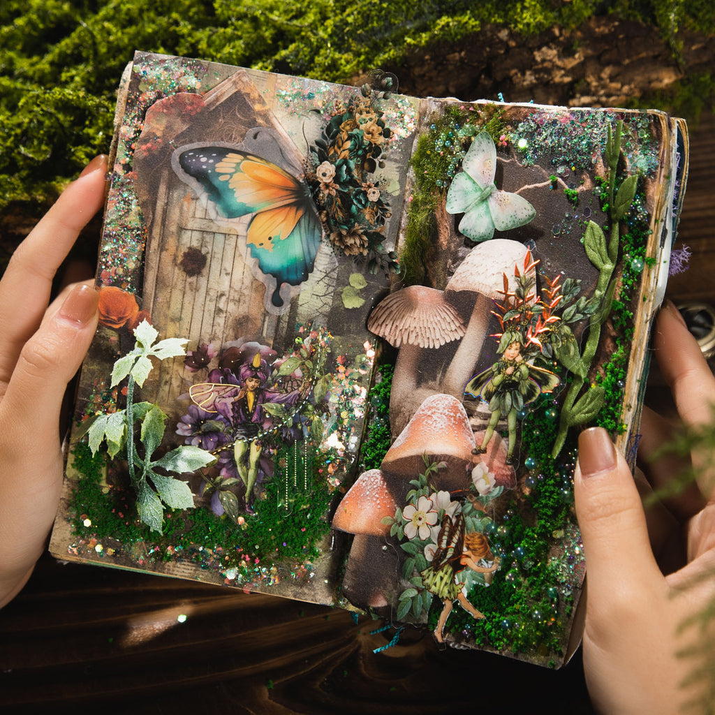 30 Pcs Forest Scrapbook Paper SLMJ