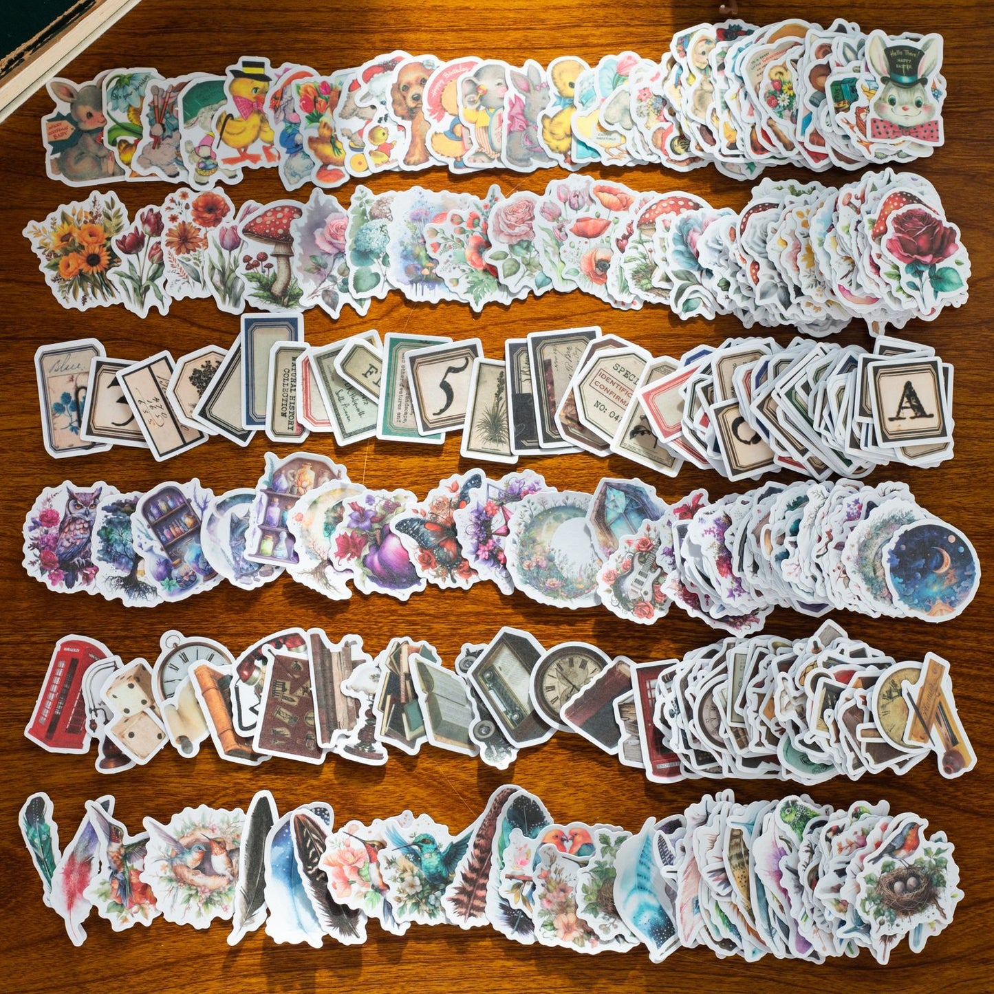 100Pcs Small Washi Stickers MNSZ100