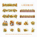 30pcs Garden PET Stickers ALSZY