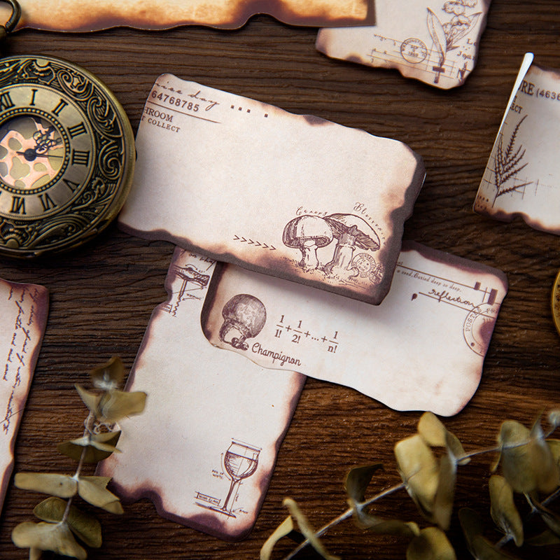 60 Pcs Vintage Notepad HJYY