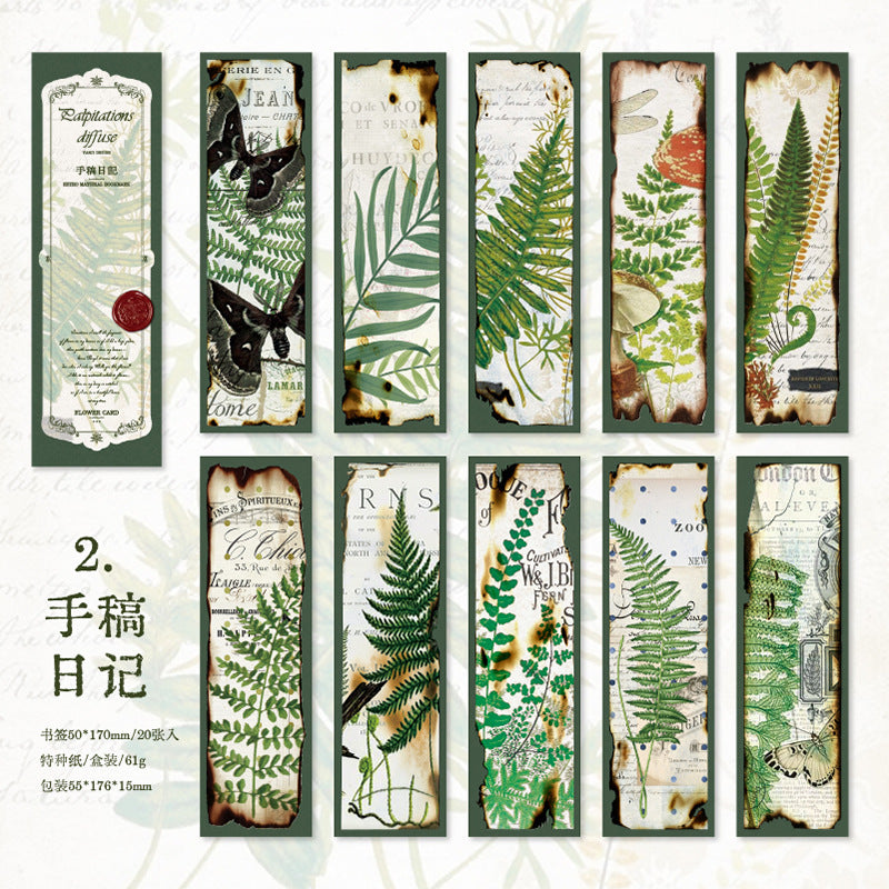 20 Pcs Creative Bookmark JDMM