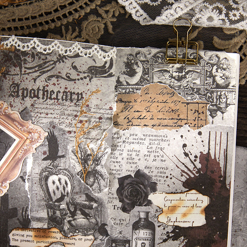 30Pcs Vintage Scrapbook Paper GBAY