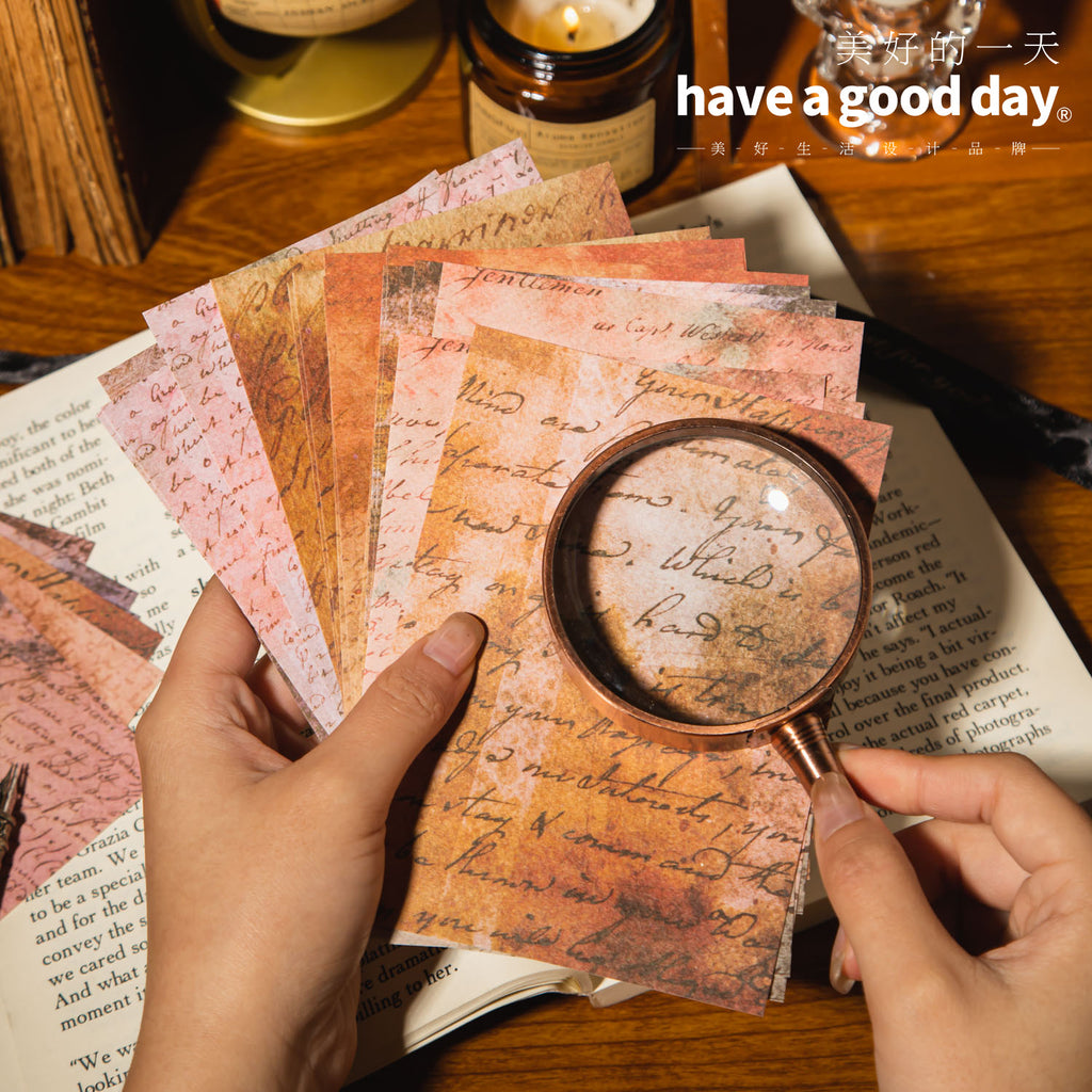 30 Pcs Vintage Scrapbook Paper SGXJ