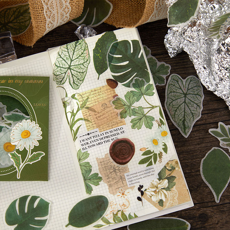 45pcs Scrapbook Stickers FDXL