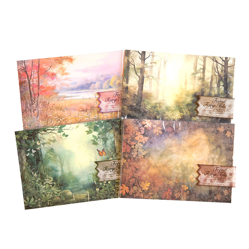 32pcs Vintage Scrapbook Paper SLTH