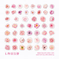 100pcs Small PET Flowers CNHS