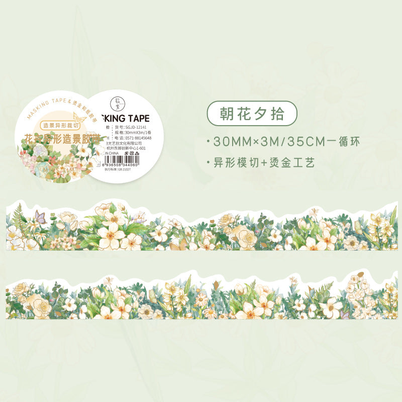 1 Roll Flower Washi Tape ZHXS