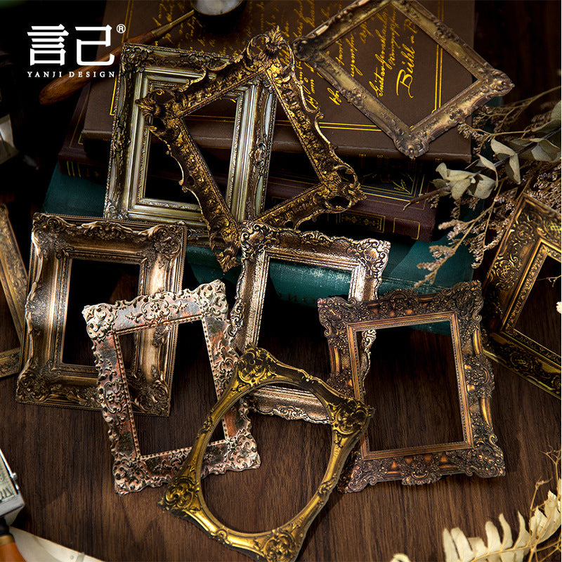 10pcs Vintage Frame Paper ZGYS