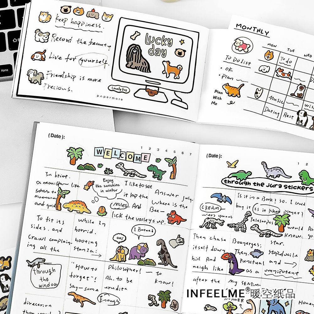 1 Sheet Small Stickers QXRJ