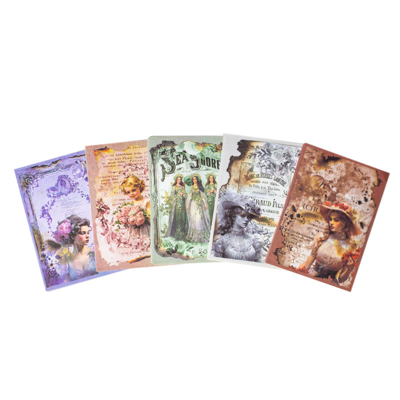 30Pcs Junk Journal Background Paper JSHYL