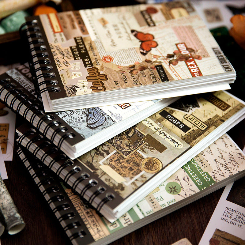 50 Sheets Vintage Washi Stickes Book FGSGJ