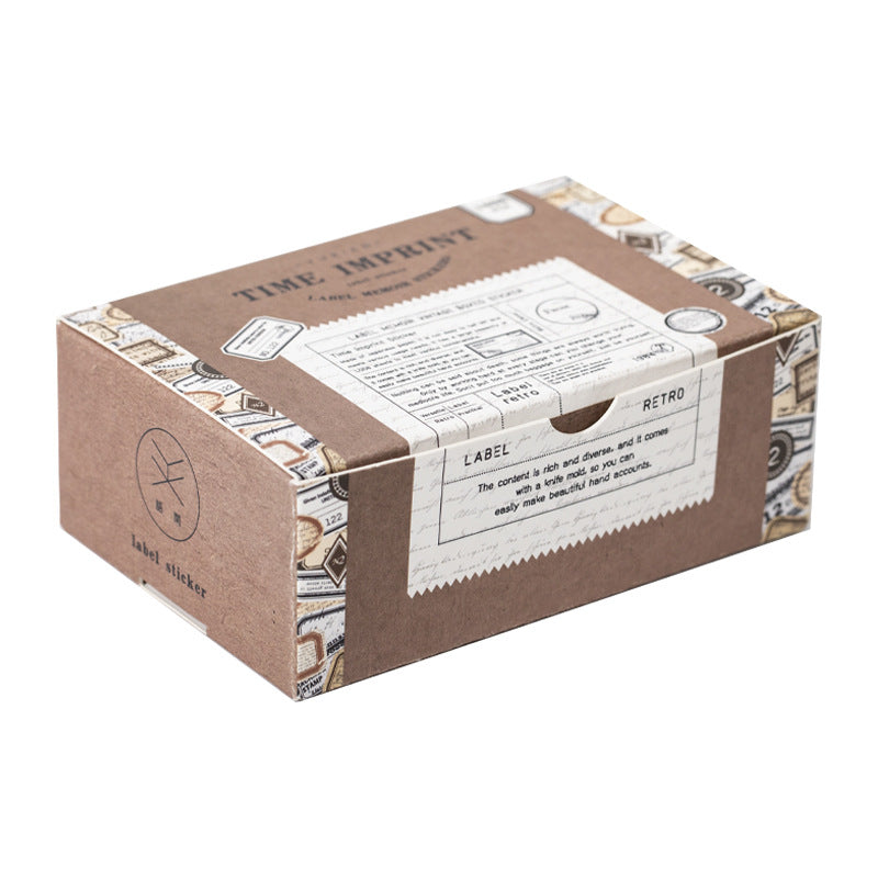 1008pcs Vintage Label Stickers BQHYL