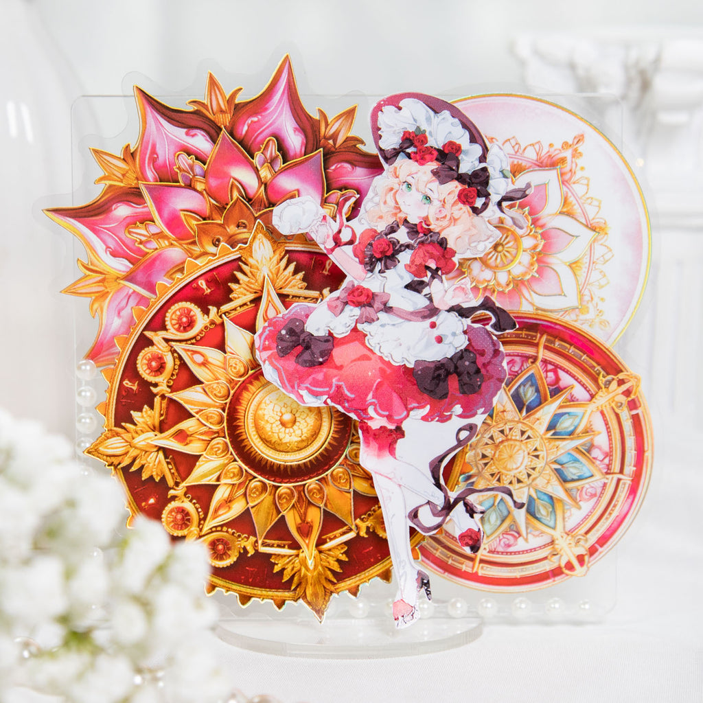 10pcs Mandala Flower Stickers MZHY