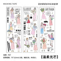 6pcs PET Stickers HDAY