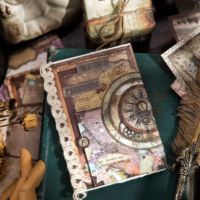 44 Pcs Vintage Scrapbook Paper BXTH