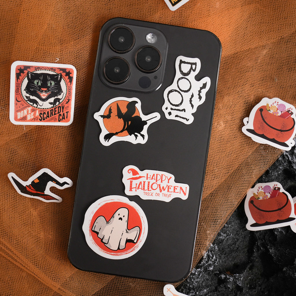 46PCS Halloween Stickers WSJKL