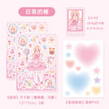 2 pcs Carton Girl Stickers LMLR