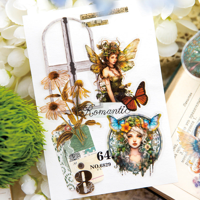 30 Pcs Fariy Tale PET Stickers DYJL