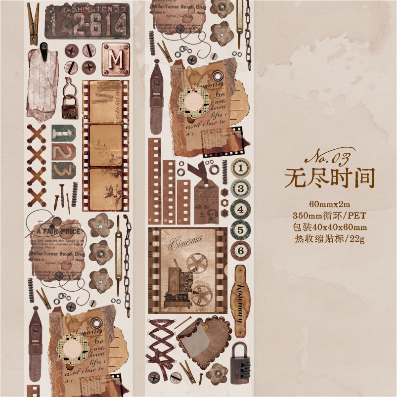 1 Roll PET Collage Tape ZQPKLM