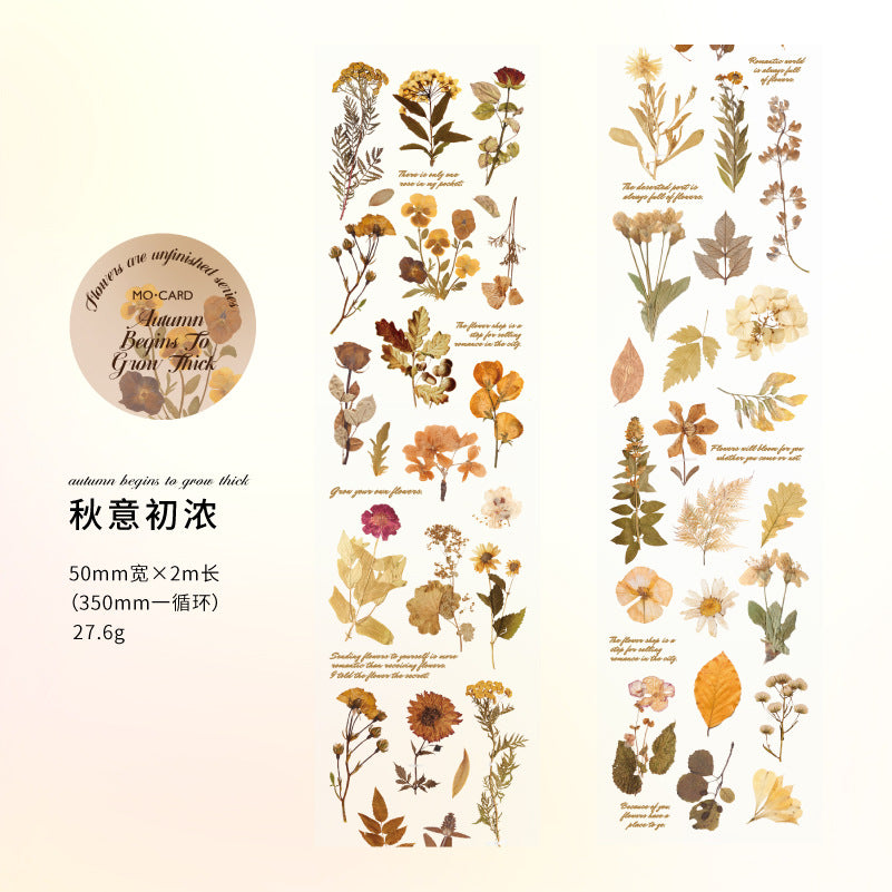 1 Roll PET Nature Stickers HSWL