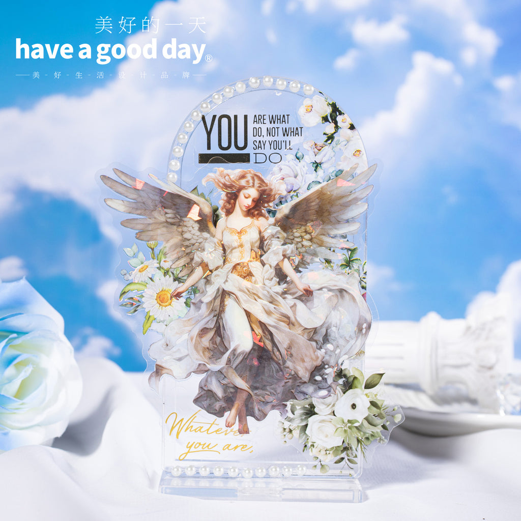 5 Pcs PET Angel Stickers TSSG