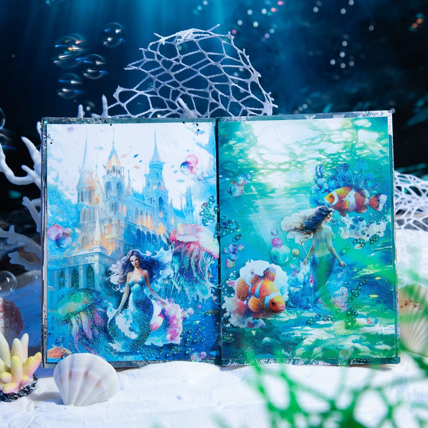 5 Pcs Ocean Washi Stickers SHGD