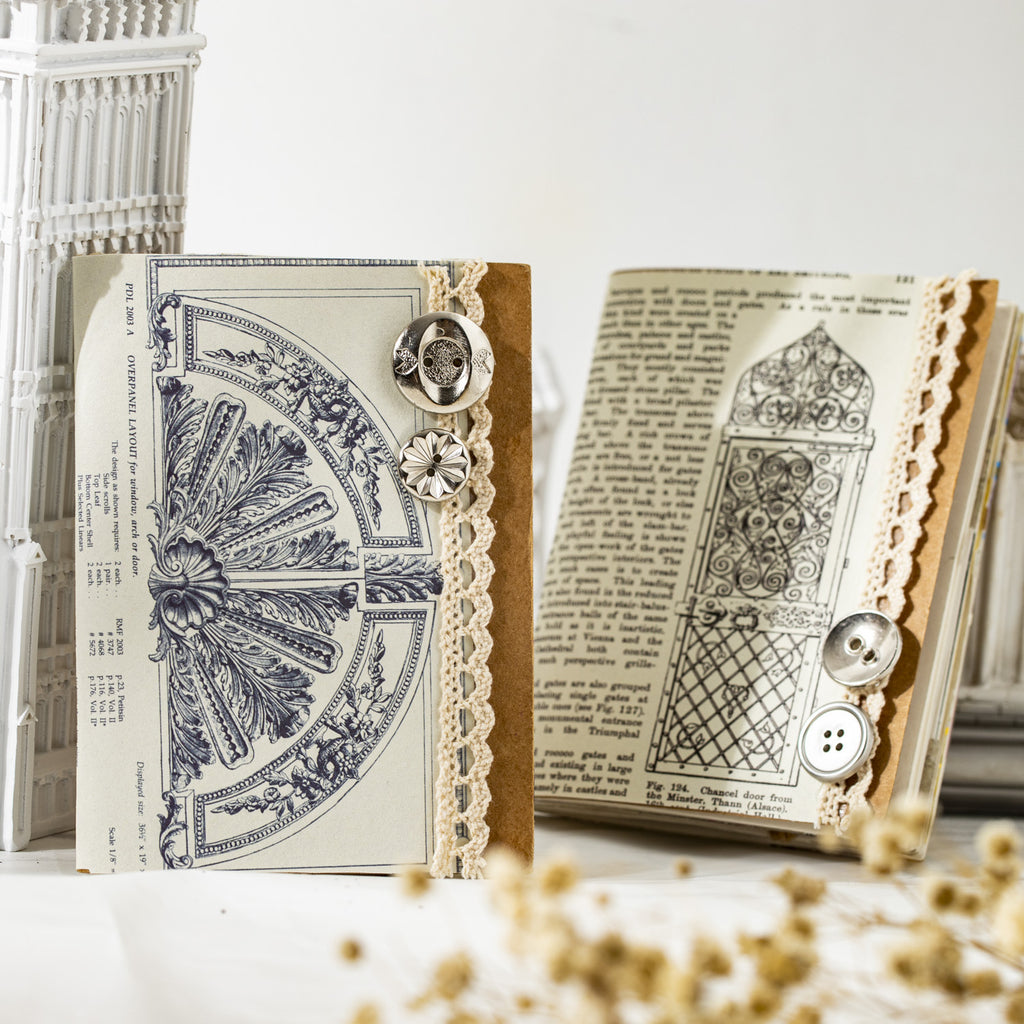 30pcs Vintage Scrapbook Paper OZJX