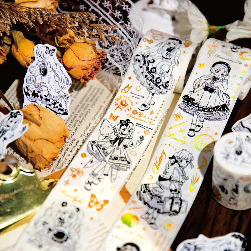1 Roll Fantasy Cartoon Washi Tape LKKHX