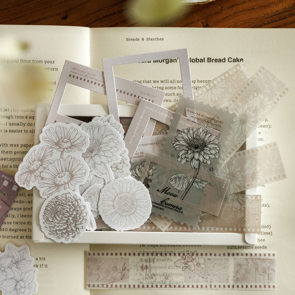 56 Pcs Scrapbook Supplies Kit SYHF