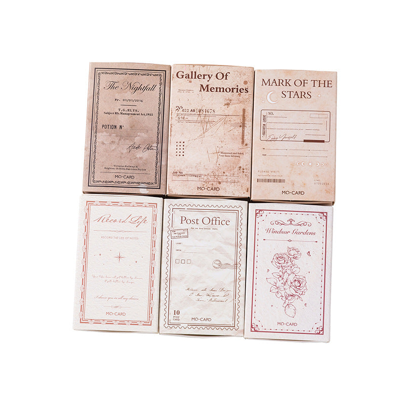 30 Pcs Vintage Scrapbook Notepad WRHX