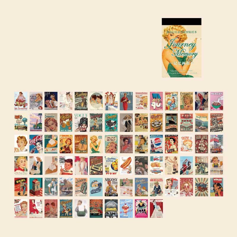 Luge Washi Stickers Book