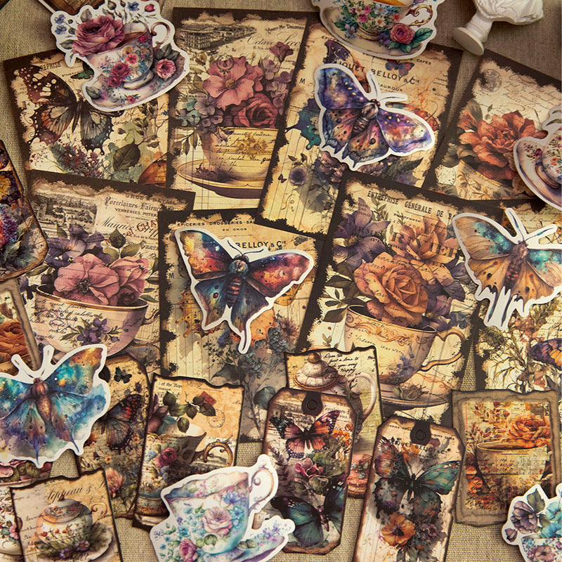 90 Pcs Junk Journal Supplies Kit SDDYX