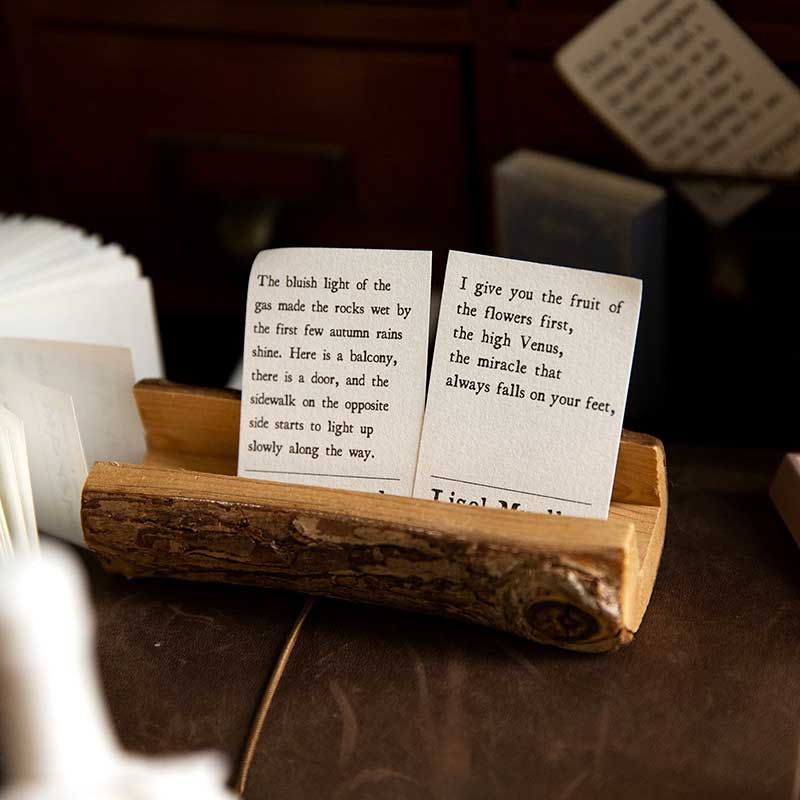 Sisou Poem Collection Serious Junk Journal Paper