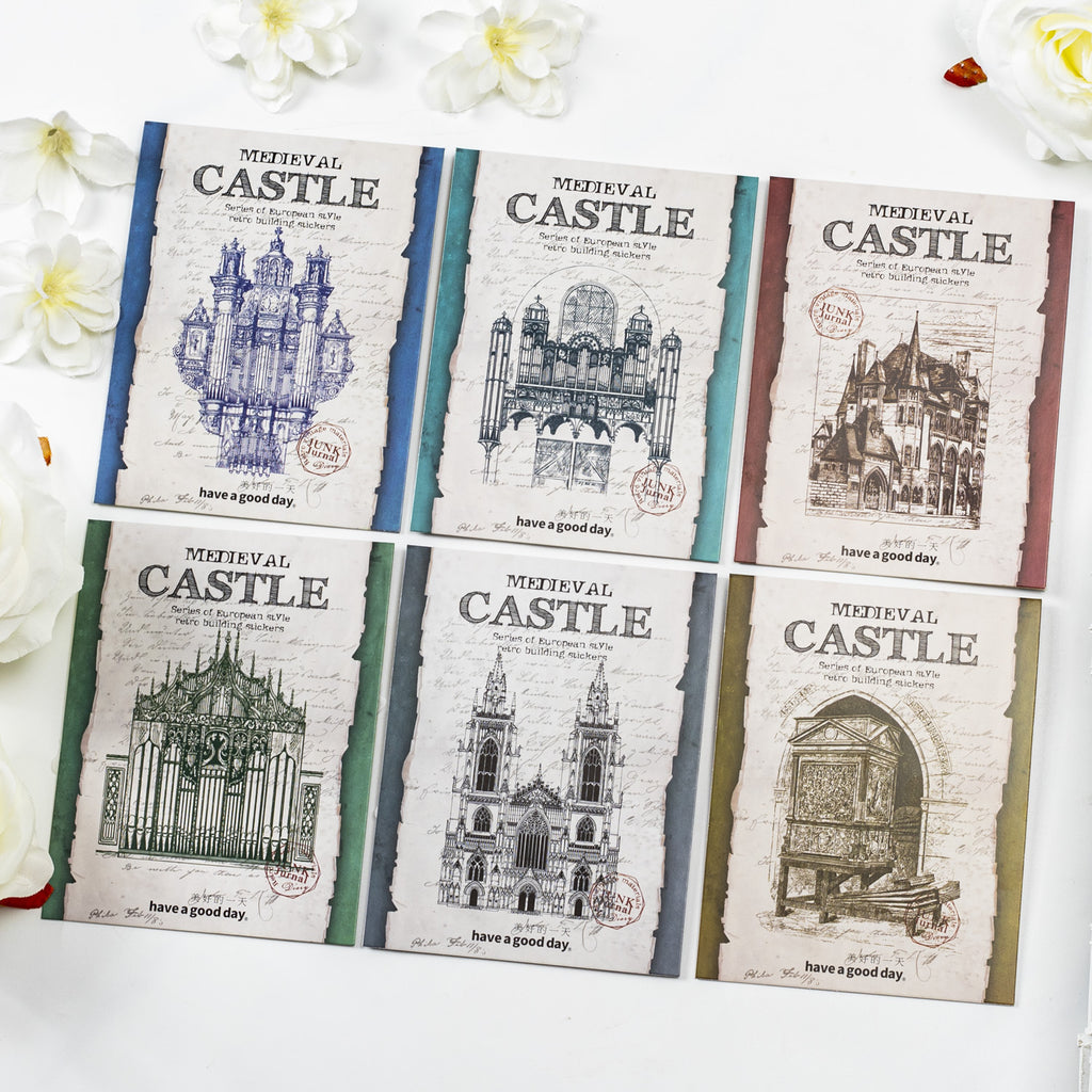 10pcs Vintage Junk Journal Paper ZSJCB
