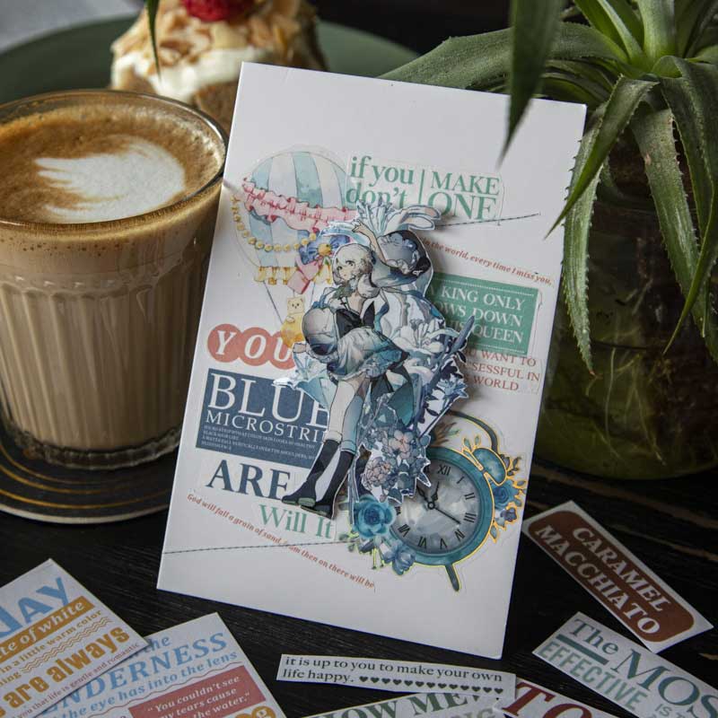 Cantia Washi Stickers Book
