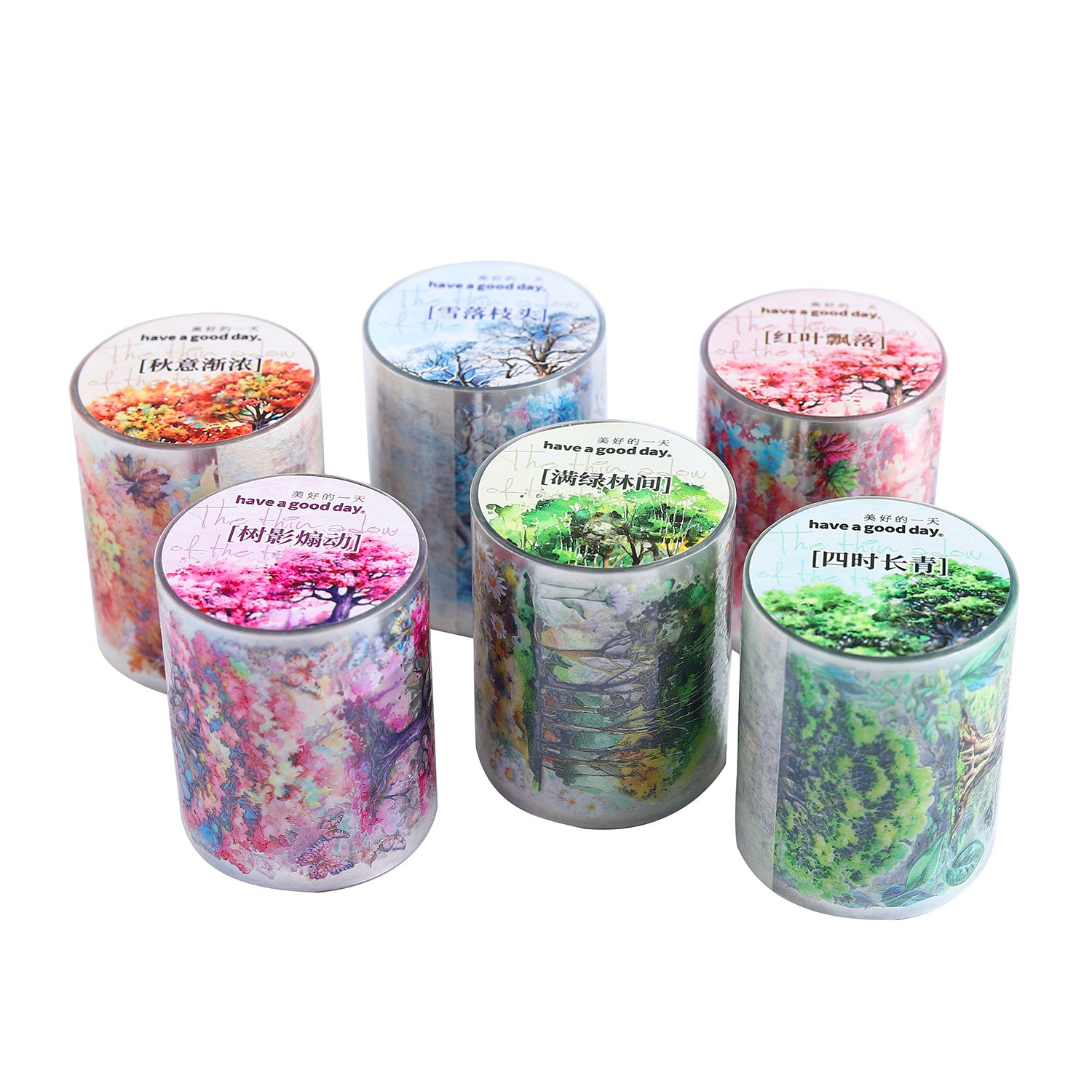1 Roll Tree Washi Tape  SZSY