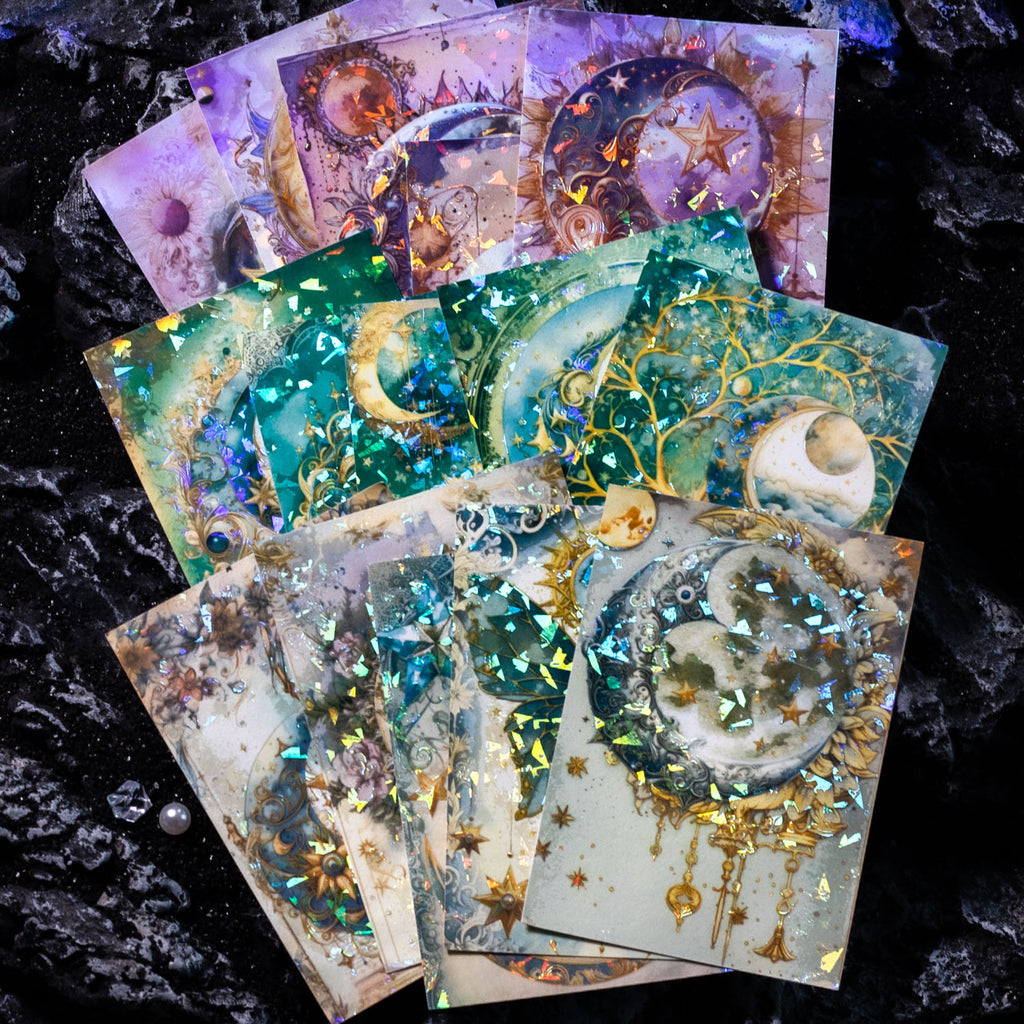 5 Pcs Washi Paper Stickers SMXJ